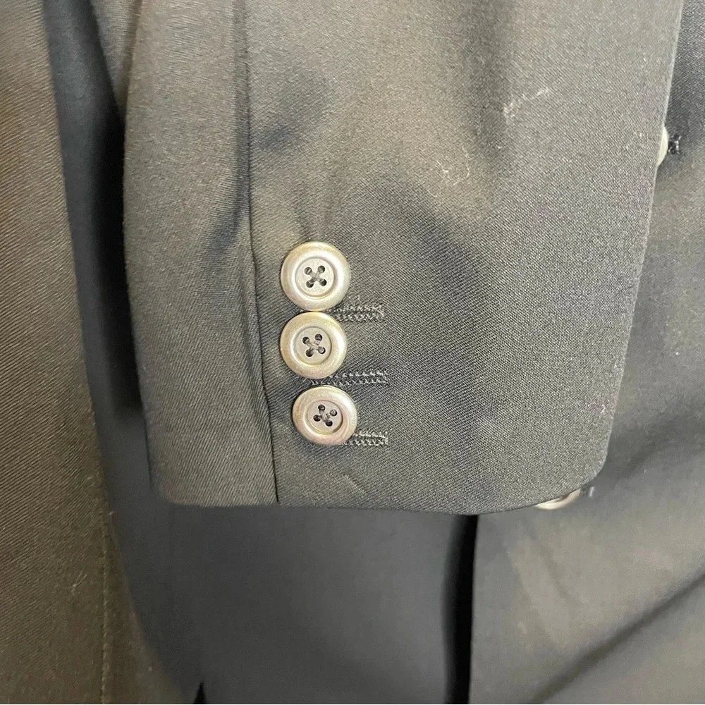 VTG Hugo Boss Baker Jazz Tuxedo Black Blazer Sports Jacket